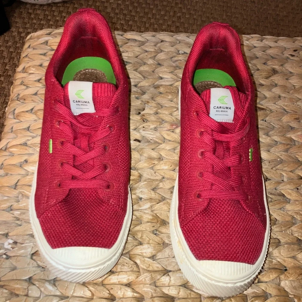 Cariuma Red Sneakers - Picture 2 of 10